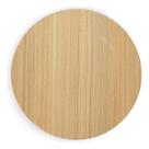 Sousplat De Plastico 12x10 Cm Bege E Cinza - Cromus