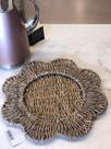 SOUSPLAT DE SISAL FLOR 32cm SOUSPLAT DE SISAL FLOR 32cm