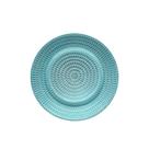 Sousplat de Vidro Allure Verde Agua 33 x 2cm