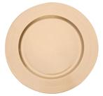 Sousplat Disco Dourado - 33x33 cm - Mimo Style