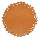 Sousplat em MDF Cru Arabesco 35cm - MDF 3mm - Kit C/ 24 Unid.