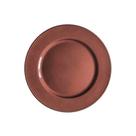 Sousplat em Plástico Redondo Bronze BTC 33,5cm Sousplat em Plástico Redondo Bronze BTC 33,5cm