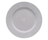 Sousplat Galles Flat Riscas Ivory- 33cm Sousplat Galles Flat Riscas Ivory- 33cm