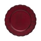 Sousplat Galles Gardenia Rouge Antique 33Cm - Copa & Cia