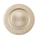 Sousplat Redondo de Plástico para Mesa Dourado Wolff Roman 33cm