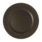 Sousplat Redondo Preto 33Cm Rafimex