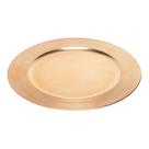 Sousplat Wolff de Plástico Dourado 33cm