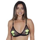 Soutiãn De Tule Com Bordado De Et Sem Bojo Transparente Soutiãn De Tule Com Bordado De Et Sem Bojo Transparente
