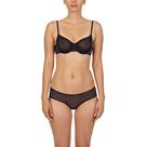 Soutien Moderno de Renda DKNY Demi sem Forro para Mulheres Preto 36B Soutien Moderno de Renda DKNY Demi sem Forro para Mulheres Preto 36B
