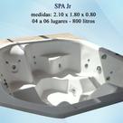 Spa Jr com hidromassagem - HidroDeck