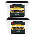 Spackling Compound 3M reforçado com fibra de 710 ml, pacote com 2