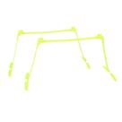 Speed Training Hurdles Dioche Adjustable Yellow (2 unidades)