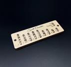 Spell Slot Tracker Wood Magnetic para D&D 5e da Micro Dominions
