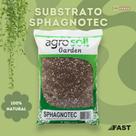 Sphagnotec 3Lts Agrosoil Substrato Premium para Orquídeas, Suculentas, Jardim e Cultivo Profissional
