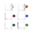 Sphere Rainbow - Conjunto com 6 Xícaras de Vidro Borosilicato 90ml