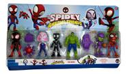 Spidey Amazing Friends Cartela Com 9 Peças cartelado infantil