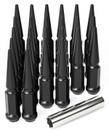 Spike Lug Nuts Orion Motor Tech M14x1.5 14mmx1.5 Conjunto de 24 pretos