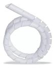 Spiraduto Organização E Proteção De Cabos 3/4" Branco 1 Metro Spiraduto Organização E Proteção De Cabos 3/4" Branco 1 Metro