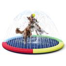 Splash Pad para cães ZALBYUY 69", aspersor espesso antiderrapante Splash Pad para cães ZALBYUY 69", aspersor espesso antiderrapante