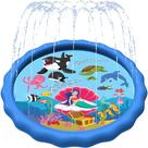 Splash Pad SplashEz 89" extra grande para crianças e cães Splash Pad SplashEz 89" extra grande para crianças e cães