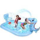 Splash Pad Sprinklers Ansee Dinosaur Design para crianças de 3 a 5 anos Splash Pad Sprinklers Ansee Dinosaur Design para crianças de 3 a 5 anos