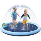 Splash Pad VISTOP antiderrapante para crianças e cães 150 cm azul e azul