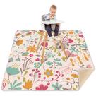 Splat Mat Welspo para cadeira alta à prova d'água (branco)