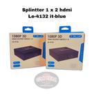 Splintter hdmi 1 pra 2 tela le-4121 it-blue