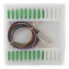 Splitter 1x16 Sc/apc Sm Plc 0.9mm 1.5m Divisor Fibra Verde Splitter 1x16 Sc/apc Sm Plc 0.9mm 1.5m Divisor Fibra Verde