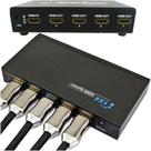 Splitter 1X4 1 Entrada 4 Saídas Hdmi 1080P 3D Distribuidor