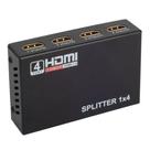 Splitter 1x4 Hdmi Hub Switch Amplificador Full Hd 1080p 3d