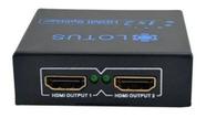 Splitter com 1 Entrada Hdmi e 2 Saídas Hdmi 3D Gv Barato Splitter com 1 Entrada Hdmi e 2 Saídas Hdmi 3D Gv Barato