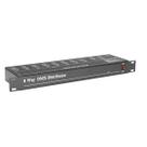 Splitter Distribuidor De Sinal Dmx 1 Entrada E 8 Saidas Bivolt Skypix