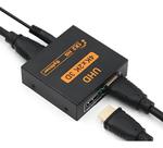 Splitter Distribuidor Divisor Hdmi 1x2 - Versão 1.4 4k