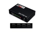 Splitter Divisor HDMI 1x4 1 Entrada e 4 Saídas HDMI 1080p