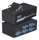 Splitter multiplicador distribuidor imagem hd vga 4 saídas