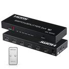 Splitter Switch Matriz 2x4 Hdmi 4k 2k Ultra Full Hd 3d Fonte