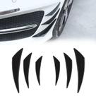 Spoiler de carro Canards Kit GKmow Pack-6 Universal Black