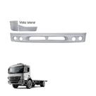 SpoiLEr MB Atego 2010 2012 Com Suporte Quatro FaroLEtes Gel