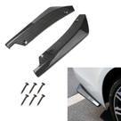 Spoilers difusores de pára-choque traseiro para carros Jsorum Carbon Fiber