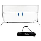 Sports Net Franklin Portable com altura ajustável de 10 pés de largura