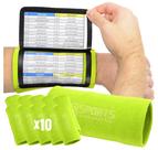 Sports Unlimited Kit com 10 Braçadeiras Compressivas para Técnico de Futebol Americano
