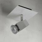 Spot Aço 1 Lamp. Gu10 - Escovado Bella 127/220v Cromado Spot Aço 1 Lamp. Gu10 - Escovado Bella 127/220v Cromado