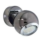Spot aço grafite cromado 1 X 7W GU10 - Eglo iluminação Spot aço grafite cromado 1 X 7W GU10 - Eglo iluminação