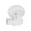 Spot Aletado 1 Lâmpada Branco OPL - Altura 12cm Largura 12cm Profundidade 10cm
