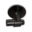 Spot Aletado 1 Lâmpada Preto OPL 12x12x10cm E27 40W - Suporte para Lâmpada Altura 12cm