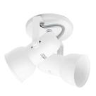 Spot B2 Simples Copinho Para 2x E27 Led Bulbo Branco - Bivolt