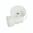 Spot Caneca 1 Lâmpada Cor Branco Referência 3361 Marca - OPL