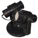Spot Com Aletas Preto para 2 Lâmpadas LED Foco Direcional