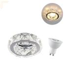 Spot Cristal Embutir Pastilhas + Led 6500k Branco frio ac972